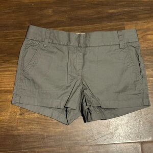 J. Crew Women's Charcoal Cargo Shorts